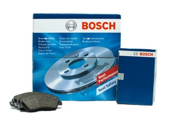 ДИСКИ ТОРМОЗНЫЕ КОЛОДКИ ПЕРЕДНЯЯ BOSCH DAEWOO LANOS