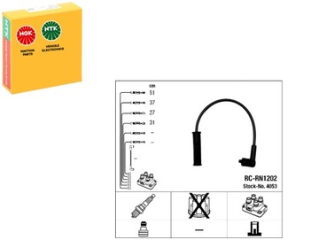 ПРОВОДА ЗАЖИГАНИЯ RENAULT NGK