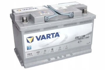 АККУМУЛЯТОР VARTA SILVER AGM F21 12V 80AH 800A P+