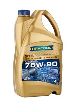 МАСЛО RAVENOL 75W90 4L GEAR TRANS SYNTH G RAVENOL 1221122-004-01-999 , МАСЛО