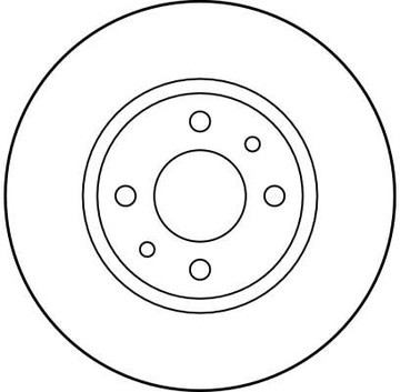 TRW DF2686 ДИСК ТОРМОЗНОЙ