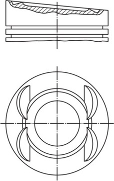 MAHLE 028 03 00 ПОРШЕНЬ