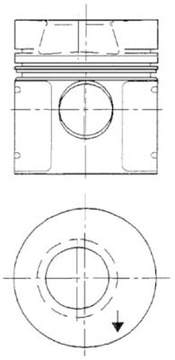 KOLBENSCHMIDT 93951600 ПОРШЕНЬ