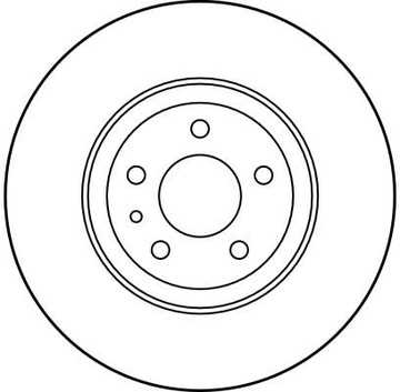 TRW DF1749 ДИСК ТОРМОЗНОЙ