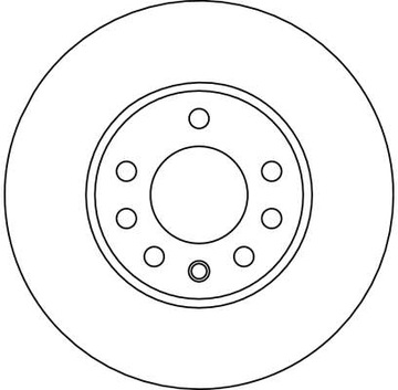 ДИСК HAM. OPEL ASTRA G DF4048 TRW TRW DF4048 ДИСК ТОРМОЗНОЙ