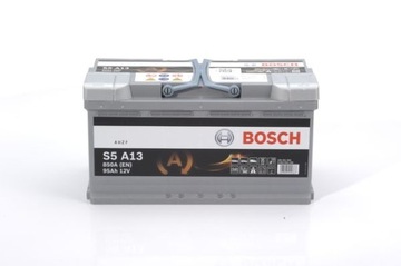 АККУМУЛЯТОР BOSCH AGM 95AH 850A P+ СТАРТ СТОП MOŻLIWY DOWÓZ МОНТАЖ