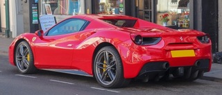 НАКЛАДКА ПОРОГА FERRARI 488GTB CARBON RH