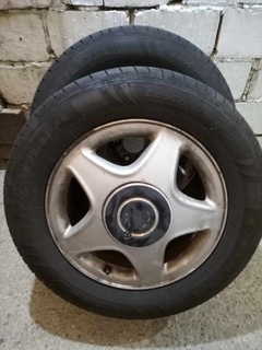 4X ДИСКИ Z ПОКРЫШКАМИ LETNIMI FULDA 195/65R15 6JX15