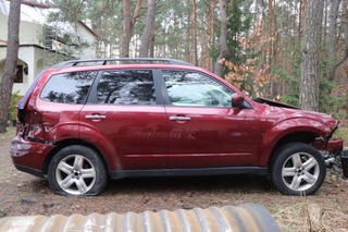 Subaru Forester SH3, buda, zarejestrowany