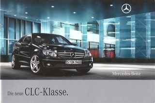 Prospekt Mercedes CLC-Klasse 2008 24 strony D