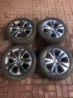 ШЕСТЕРНИ ДИСКИ ШИНЫ VW PASSAT 205/55R16 GOODYEAR ЛЕТО