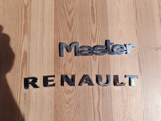 ЗНАЧЕК НАДПИСЬ MASTER RENAULT 2010-