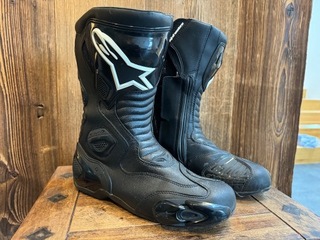 МОТОБОТИ МОТОЦИКЛЕТНІ ALPINESTARS SMX 5 ЧОРНІ 44