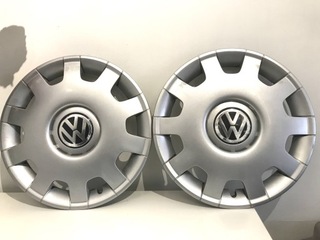 КОВПАКИ 2 ШТ 15” ДЮЙМІВ VOLKSWAGEN POLO GOLF LUPO