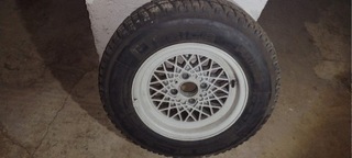 ДИСКИ BBS 13 4X100 BMW E21 E30 DO ВОССТАНОВЛЕНИЯ ШИНЫ