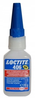 LOCTITE 406 КЛЕЙ CYJANOAKRYLOWY CA DO TWORZYW 20G