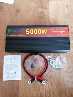 ПРЕОБРАЗОВАТЕЛЬ INWERTER 12V 230V 5000W SINUS 3000W