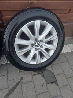 ШЕСТЕРНИ VW TIGUAN ЛЕТНИЕ DUNLOP 235/55 R17 5X112