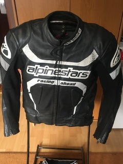 КОЖАНЫЙ КОСТЮМ МОТОЦИКЛЕТНЫЙ ALPINESTARS 50EU