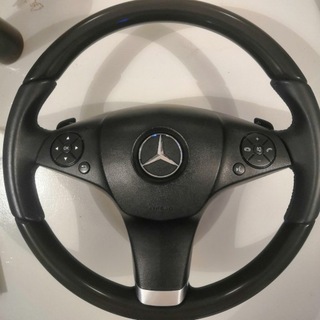 Mercedes w212 steering wheel shovels amg wood cushion, buy