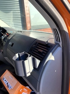 FV23% CUPHOLDER VW TRANSPORTER T5 ДЕРЖАТЕЛЬ СТАКАН TEL