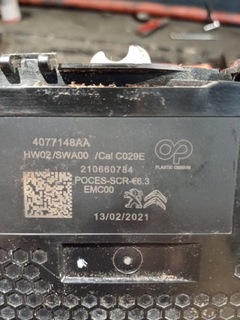 БАК, НАСОС ADBLUE CITROEN PEUGEOT 4077148AA