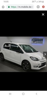 РУЧКА ВНЕШНЯЯ + ЗАГЛУШКА CITIGO VW UP SEAT MII