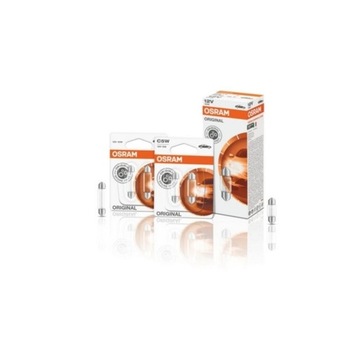GLÜHBIRNE RURKOWA 12V/10W 6411 OSRAM