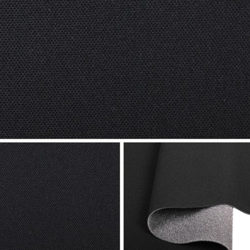 Sam257 ткань автомобильная обшивка потолка черная, фото