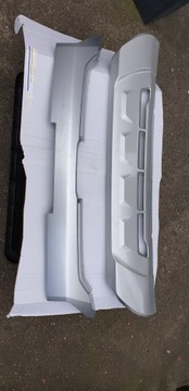 Накладка бампер передний mitsubishi l200 2019 год комплект, фото