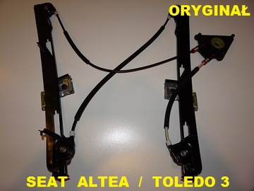 Seat altea xl стеклоподъемник передний левый оригинал, фото