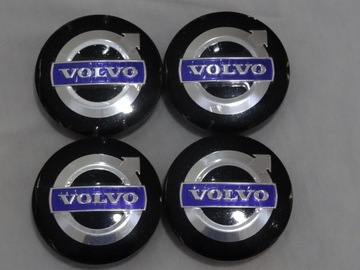 4x алюминиевые крышки колпачки на диски volvo 56 мм, фото