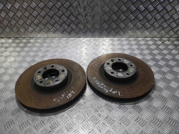 Vw touareg 7p тормозные диски перед переднее 4.2 tdi 360mm, фото