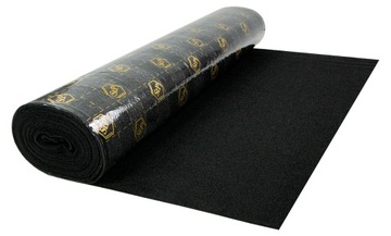 Stp настил самоклеящиеся черный коврик 10m2, фото