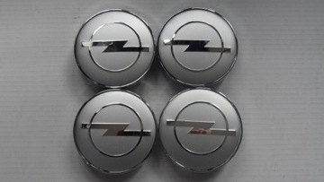 4x колпачки крышки эмблемы на диски opel 60 мм, фото