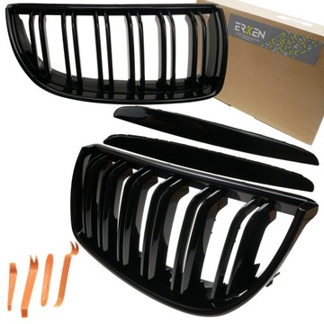 Ноздри решетка черный глянец bmw e90 e91 04-07 седан, фото