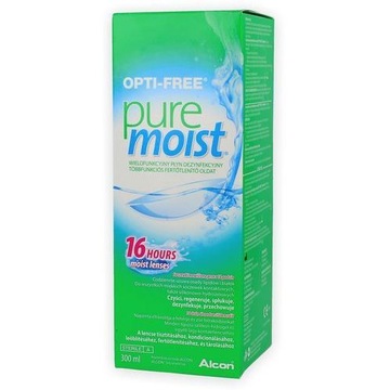 КОНТАКТНЫЕ ЛИНЗЫ OPTI-FREE PUREMOIST 2X300ML ЖИДКОСТЬ + БЕСПЛАТНЫЙ КОНТЕЙНЕР