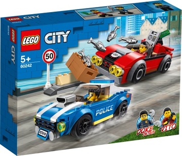 KLOCKI LEGO CITY 60242 ARESZTOWANIE NA AUTOSTRADZIE