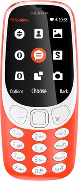 Telefon komórkowy Nokia 3310 (2017) 32 MB / 16 MB 3G pomarańczowy