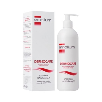 Szampon emolium regeneracja i nawilżenie 200ml + próbki