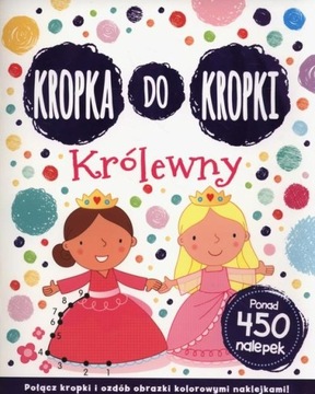 Kropka do kropki Królewny NAKLEJKI