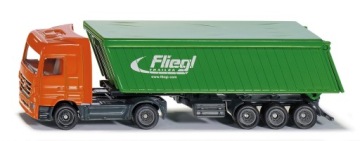Siku 1796 ciężarówka mercedes самоскид fliegl 1:87