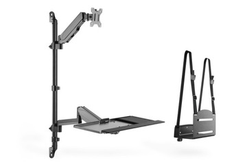 Uchwyt Ścienny na Monitor lub telewizor +uchwyt klawiatura Digitus DA-90372