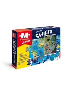 Mappuzzle Junior - Zwierzęta świata