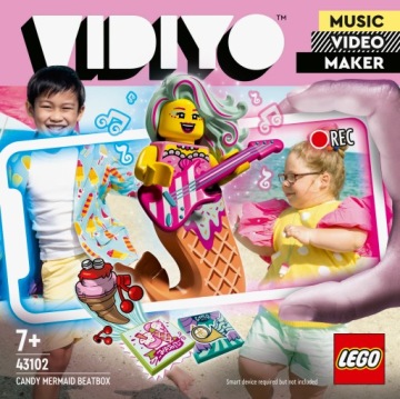LEGO VIDIYO 43102 БИТБОКС «CANDY MERMAID»