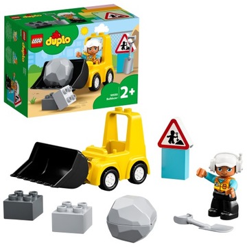 LEGO Duplo 10930 Buldożer BUDOWA KOPARKA SPYCHACZ