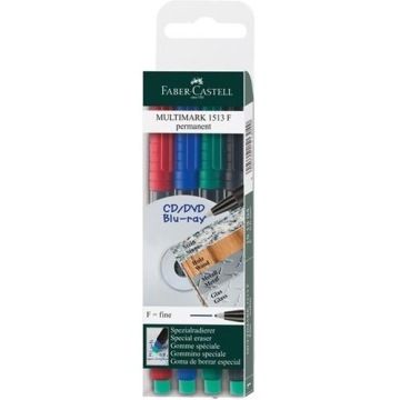 Faber-Castell: Multimark набір маркерів спиртових 0,6 мм 4 шт.