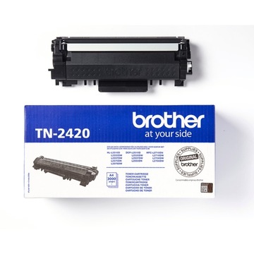 Тонер-картридж Brother TN-2420 1 шт. Оригинальный Черный.