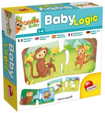 CAROTINA BABY LOGIC GRA LOGICZNA MAMA I DZIECKO
