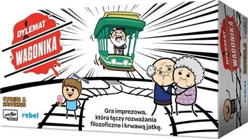 THE WAGON'S DILEMMA Игра для вечеринок для взрослых, REBEL